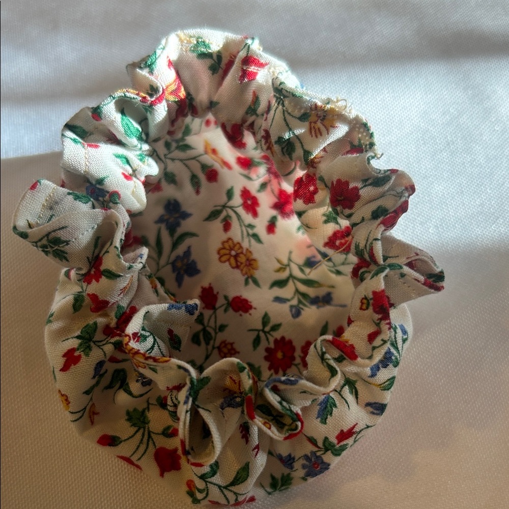 Floral Fabric Jar Covers - Set of 2 - Picture 9 of 14